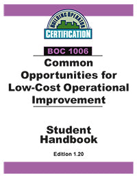 BOC 1006: Common Opportunities for Low-Cost Operational Improvement