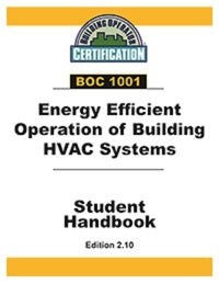 BOC 1001: Energy Efficient Operation of Building HVAC Systems